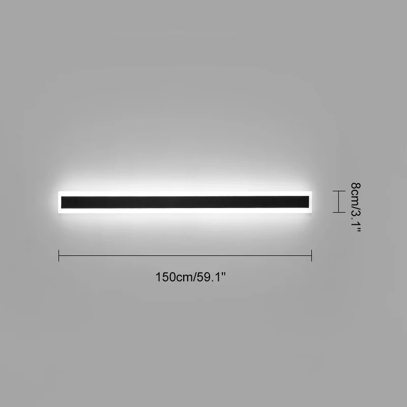 WOMO Outdoor Linear Wall Light-WM9001 - Image 80