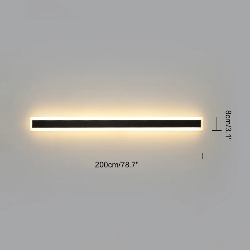 WOMO Outdoor Linear Wall Light-WM9001 - Image 84