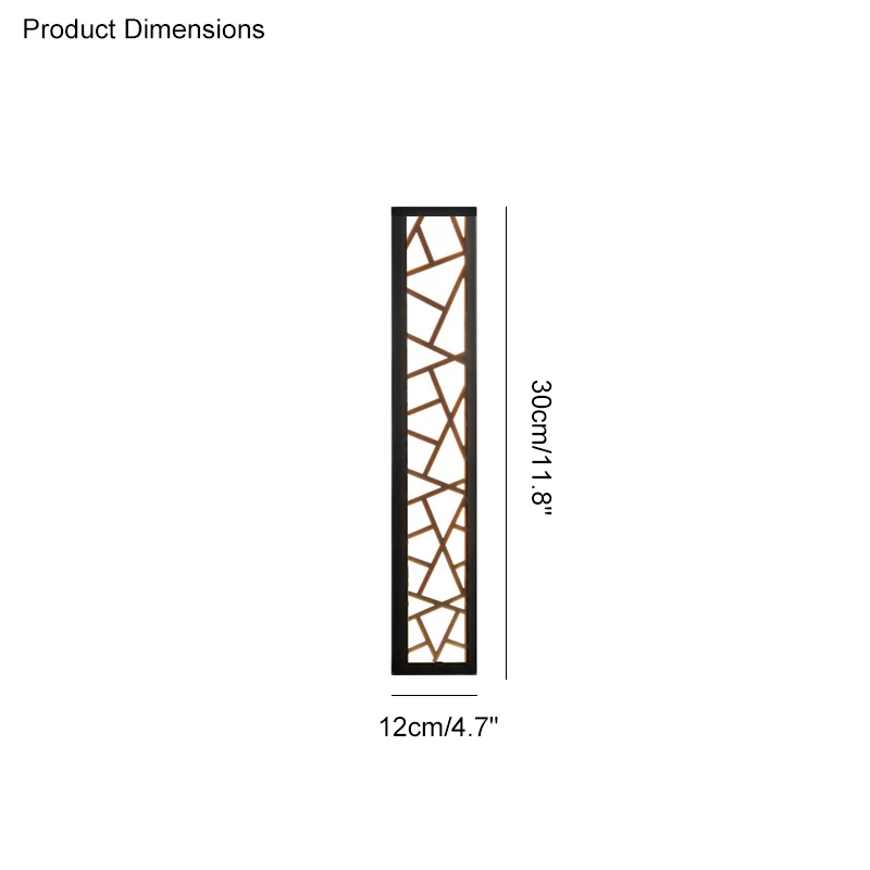 WOMO Outdoor Linear Wall Light -WM9006 - Image 13