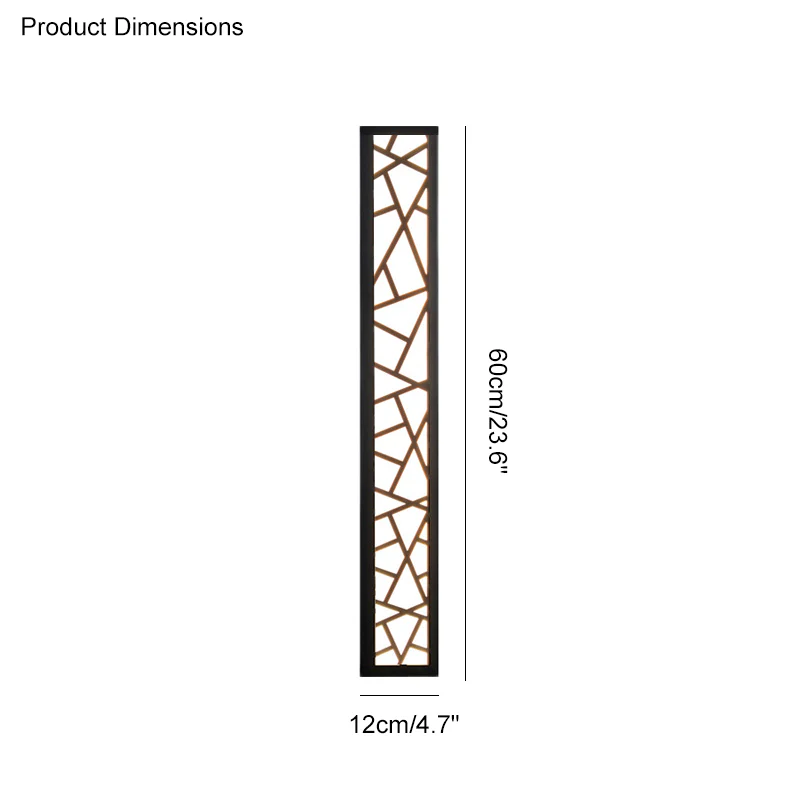 WOMO Outdoor Linear Wall Light -WM9006 - Image 15