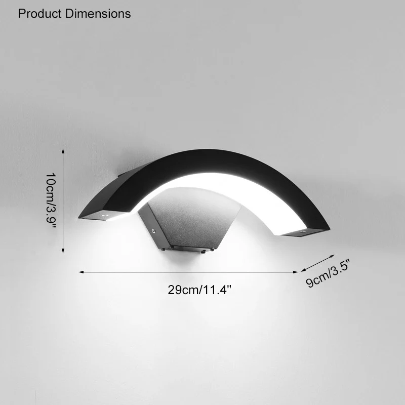 WOMO Outdoor Motion Detector Wall Light -WM9002 - Image 15