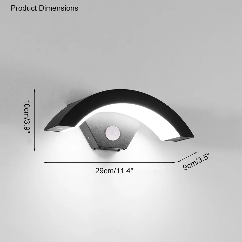 WOMO Outdoor Motion Detector Wall Light -WM9002 - Image 19