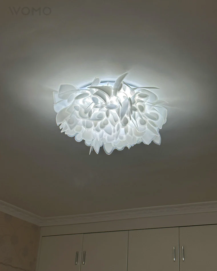 WOMO Pedal Flush Mount Ceiling Light-WM1039 - Image 6