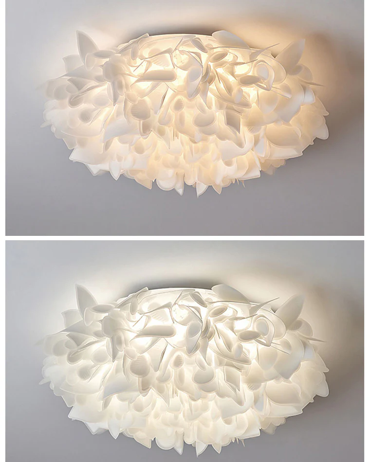 WOMO Pedal Flush Mount Ceiling Light-WM1039 - Image 8