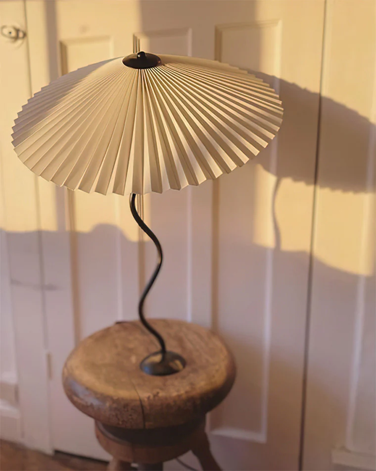 WOMO Wavy Pleated Table Lamp-WM8001 - Image 13