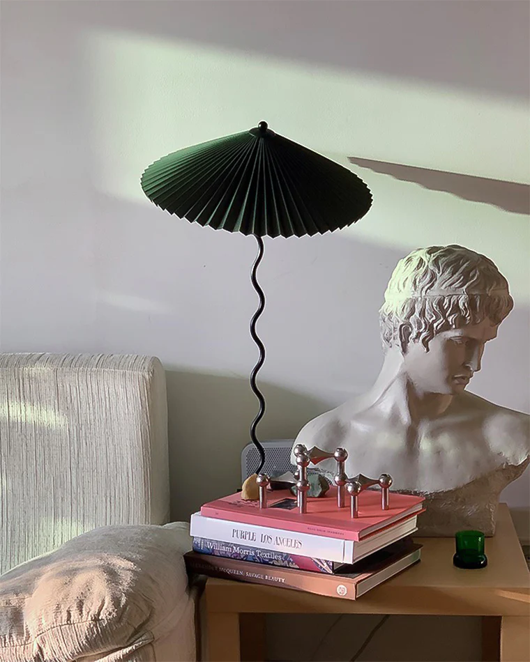 WOMO Wavy Pleated Table Lamp-WM8001 - Image 18