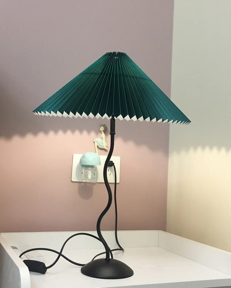 WOMO Wavy Pleated Table Lamp-WM8001 - Image 6