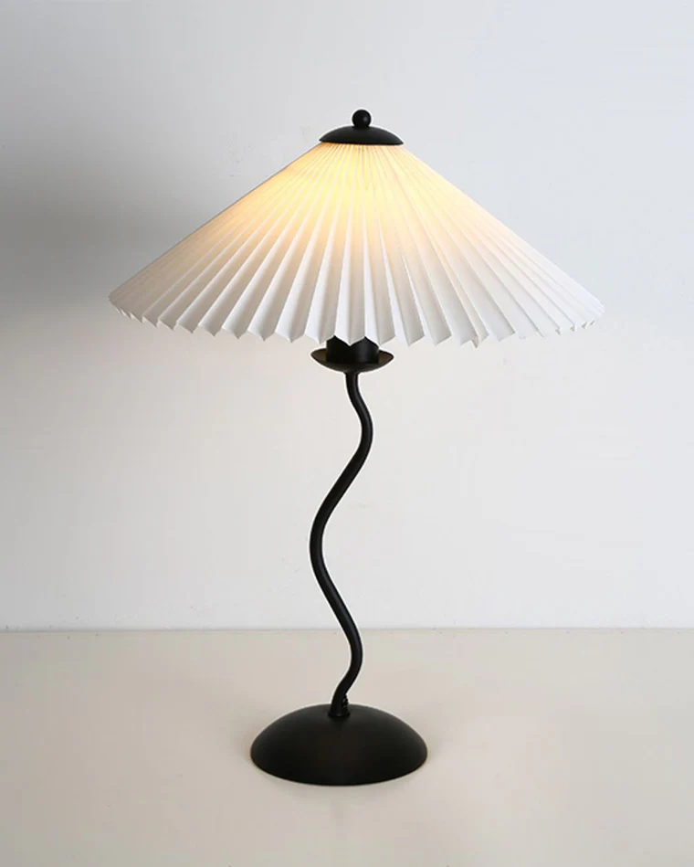 WOMO Wavy Pleated Table Lamp-WM8001 - Image 7