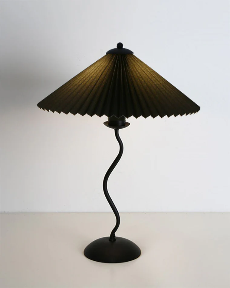 WOMO Wavy Pleated Table Lamp-WM8001 - Image 8