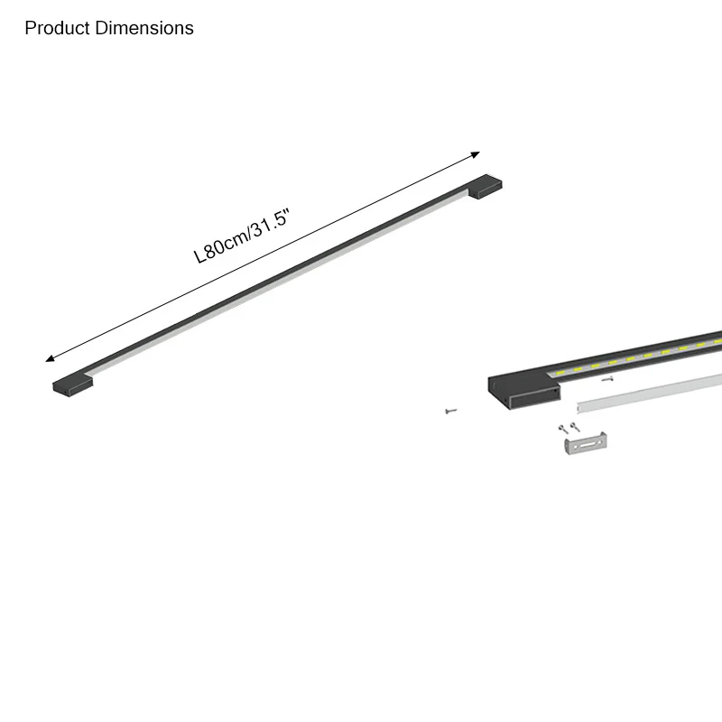 WOMO Long Linear Stairwell Wall Sconce-WM6018 - Image 22