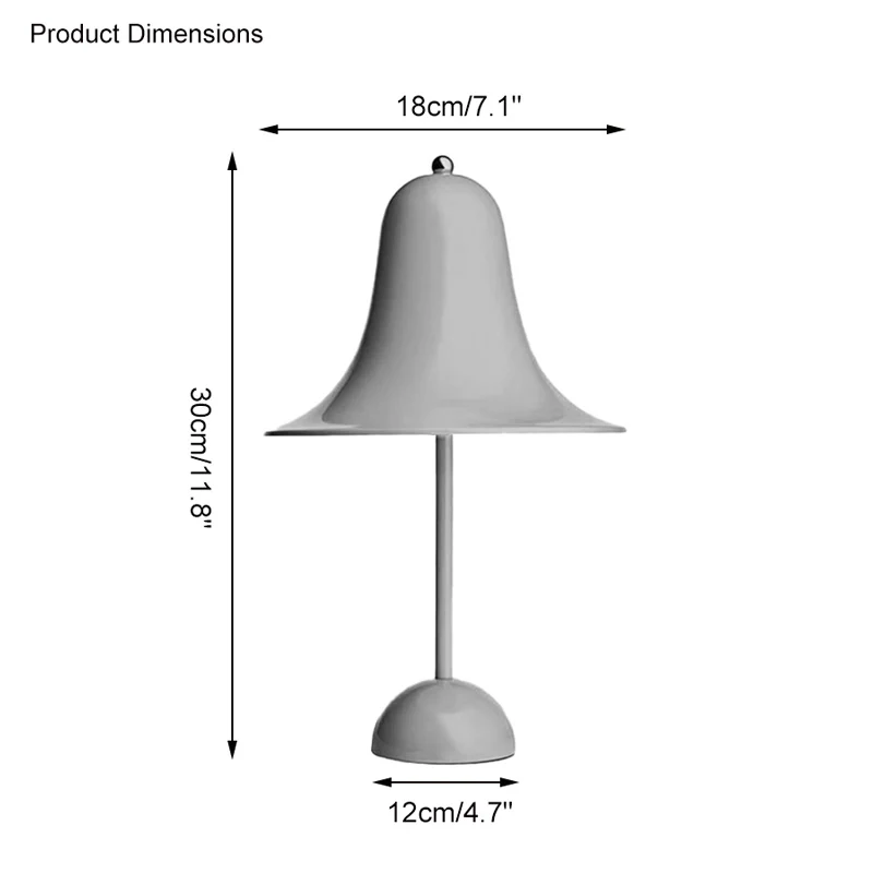 WOMO Bell Classic Table Lamp-WM8025 - Image 47