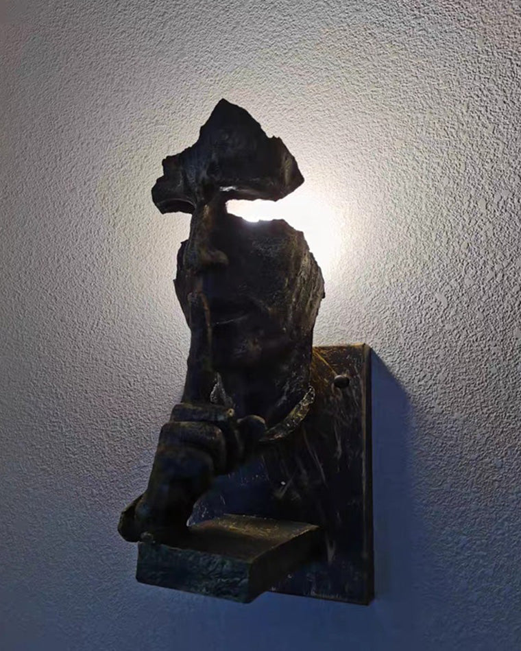 WOMO Silence Gesture Sculptural Wall Sconce-WM6023 - Image 11