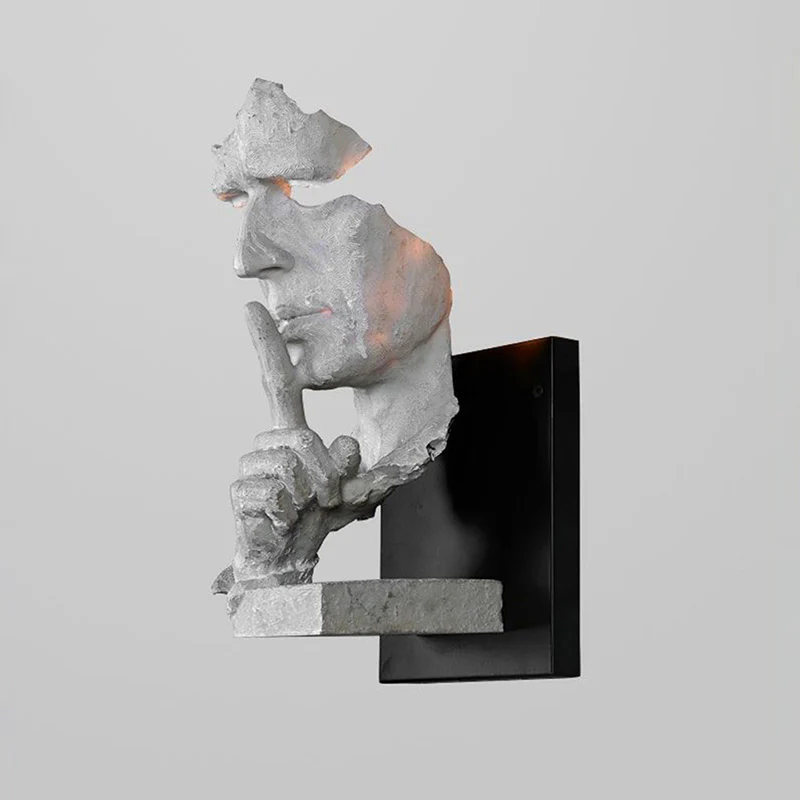 WOMO Silence Gesture Sculptural Wall Sconce-WM6023 - Image 12