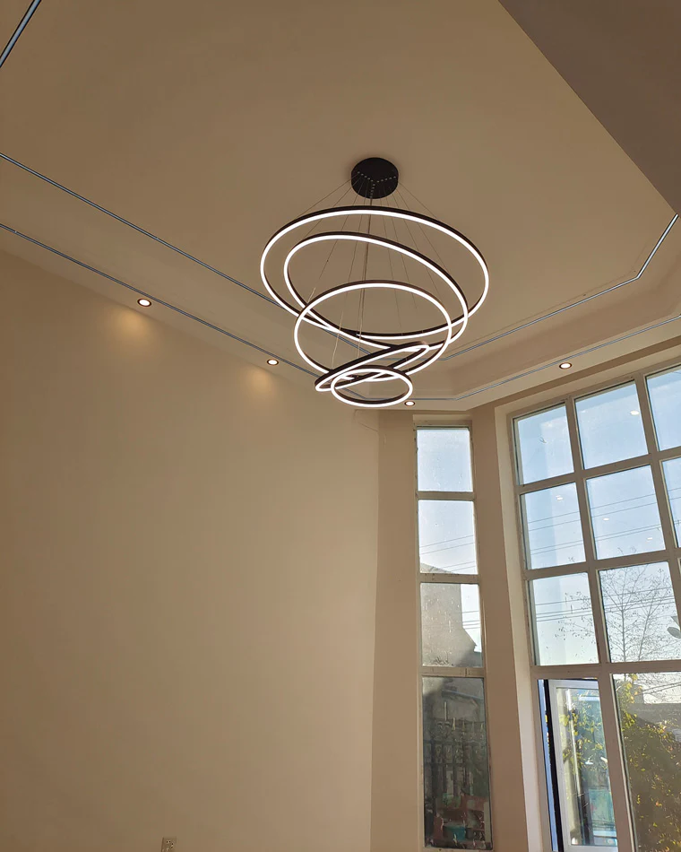 WOMO Tiered Ring LED Chandelier-WM2159 - Image 21