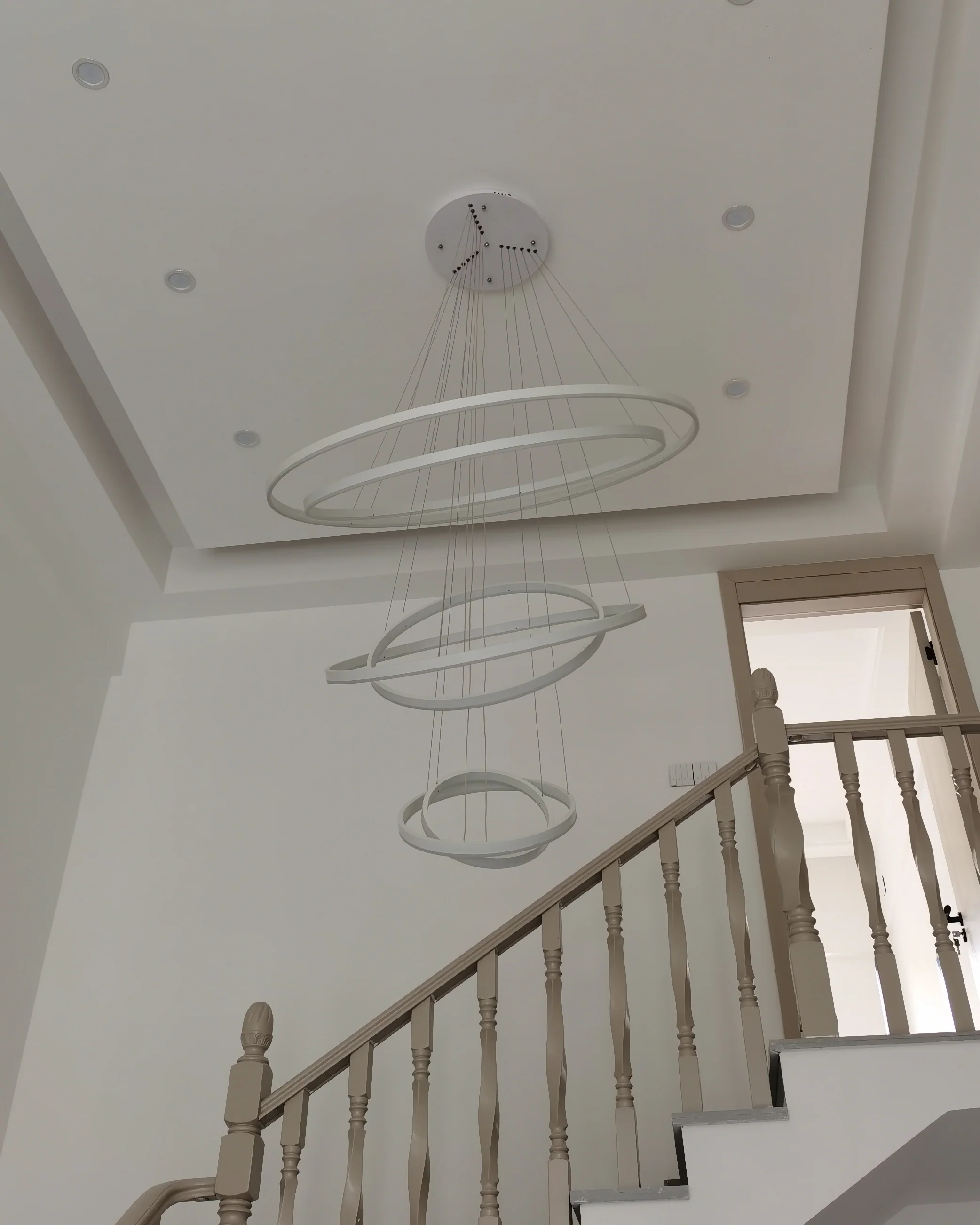 WOMO Tiered Ring LED Chandelier-WM2159 - Image 25