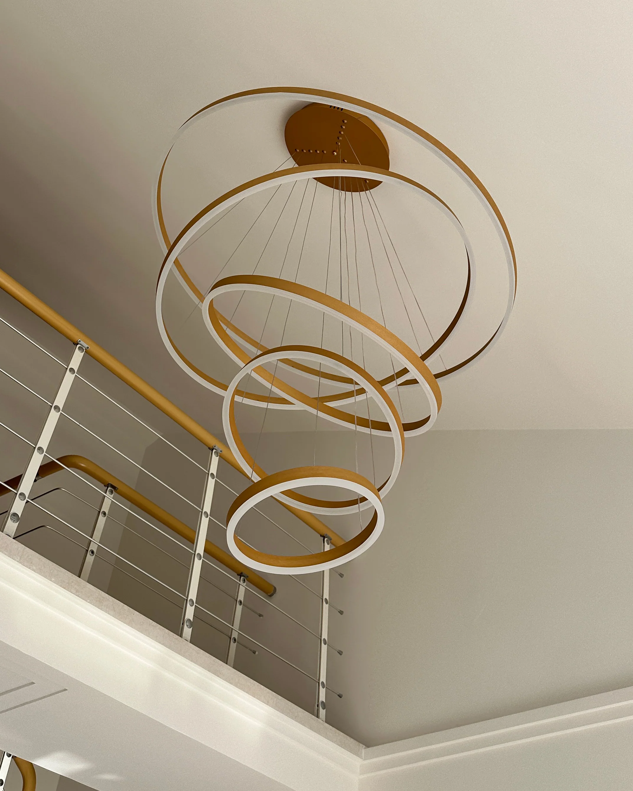 WOMO Tiered Ring LED Chandelier-WM2159 - Image 3