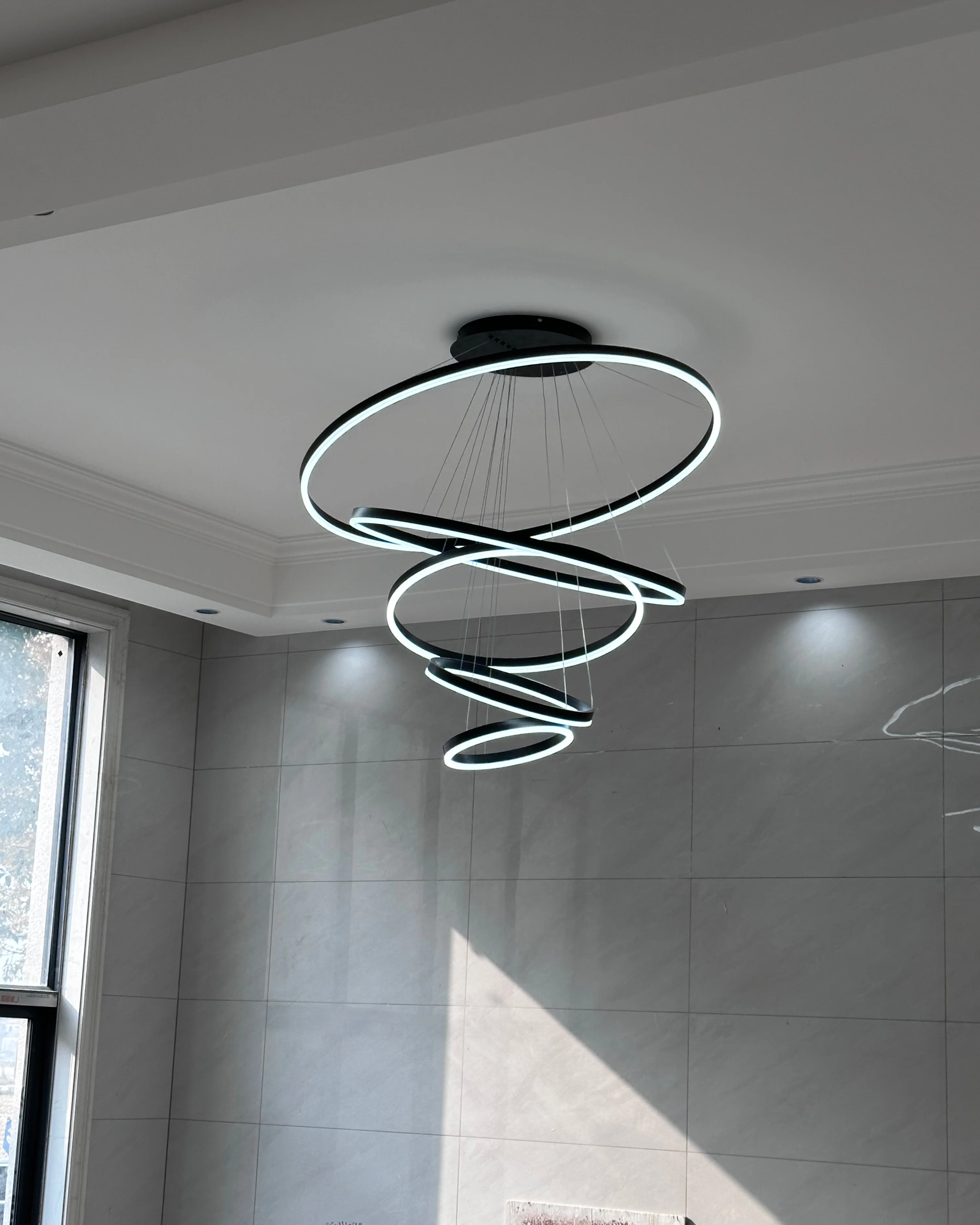 WOMO Tiered Ring LED Chandelier-WM2159 - Image 30