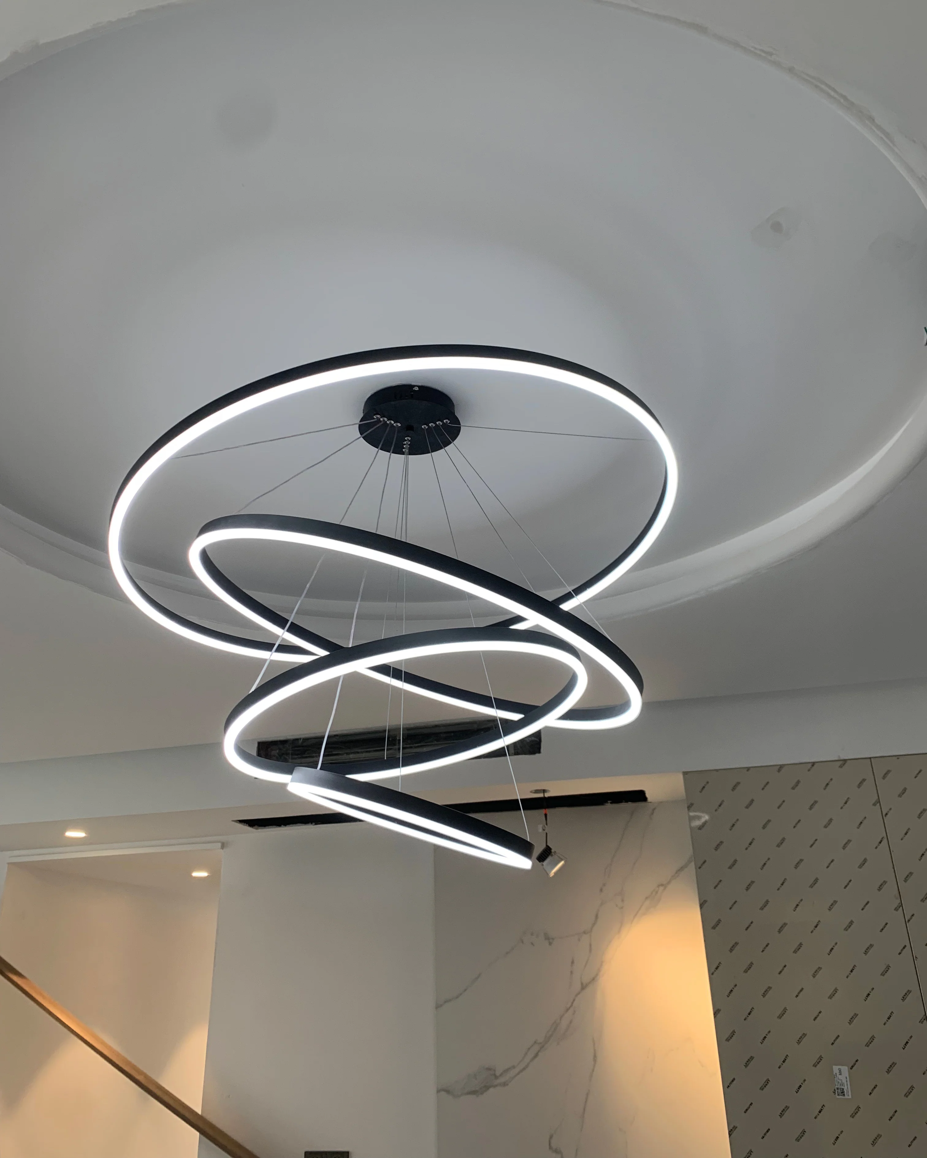 WOMO Tiered Ring LED Chandelier-WM2159 - Image 33