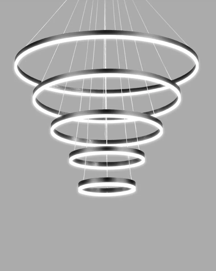 WOMO Tiered Ring LED Chandelier-WM2159 - Image 49