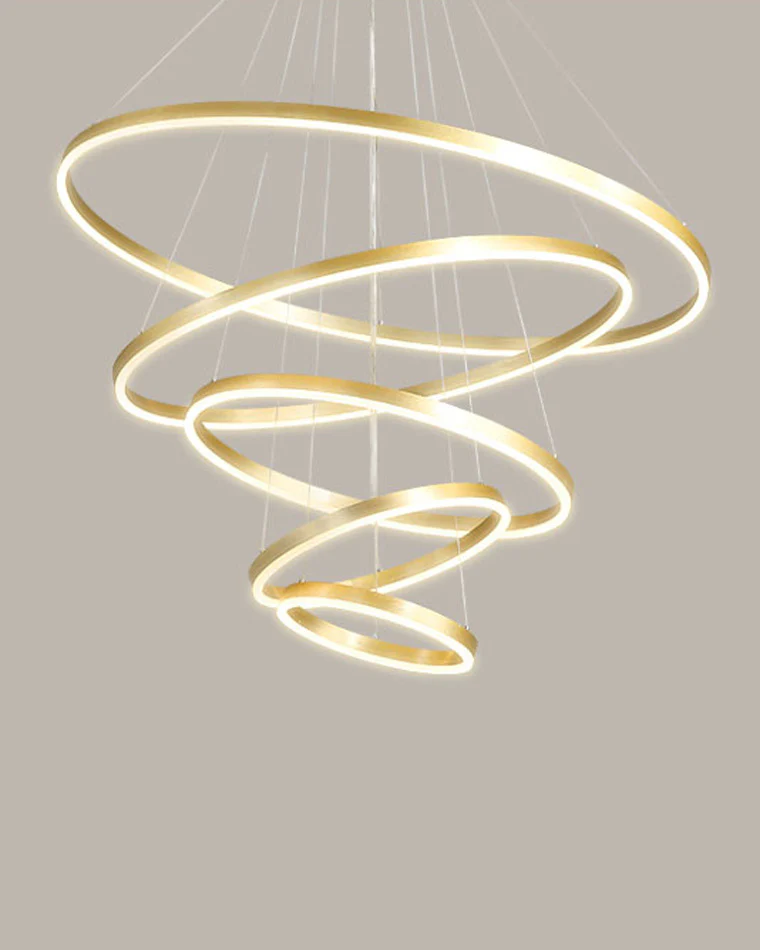 WOMO Tiered Ring LED Chandelier-WM2159 - Image 52
