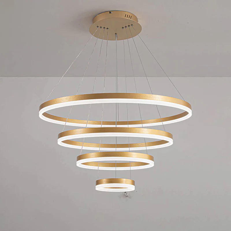 WOMO Tiered Ring LED Chandelier-WM2159 - Image 75