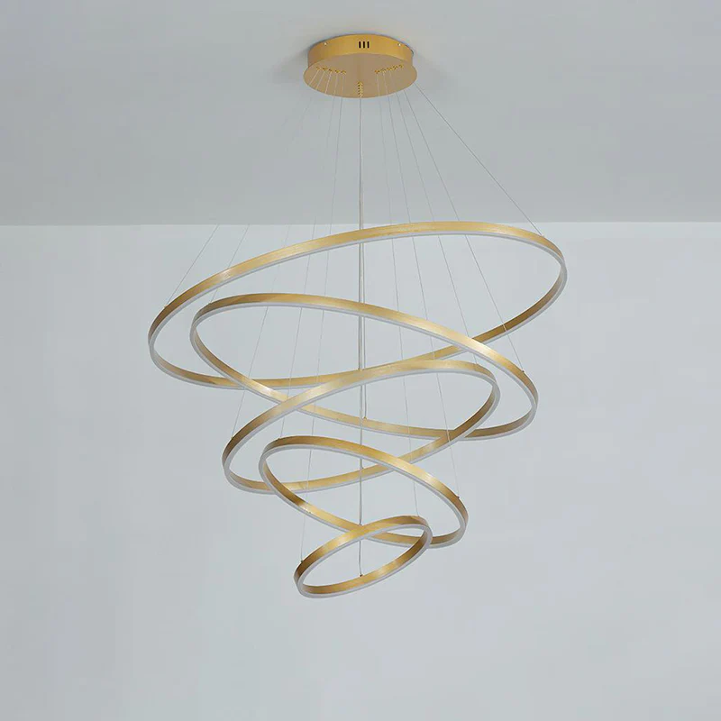 WOMO Tiered Ring LED Chandelier-WM2159 - Image 76