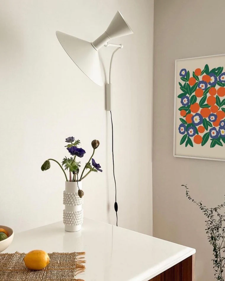 WOMO Horn Swing Arm Wall Sconce with Switch-WM6014 - Image 17