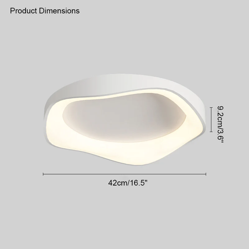 WOMO Wavy Round Ceiling Light-WM1025 - Image 13