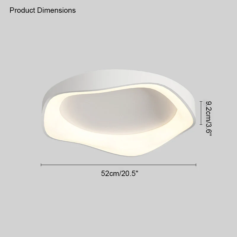 WOMO Wavy Round Ceiling Light-WM1025 - Image 14