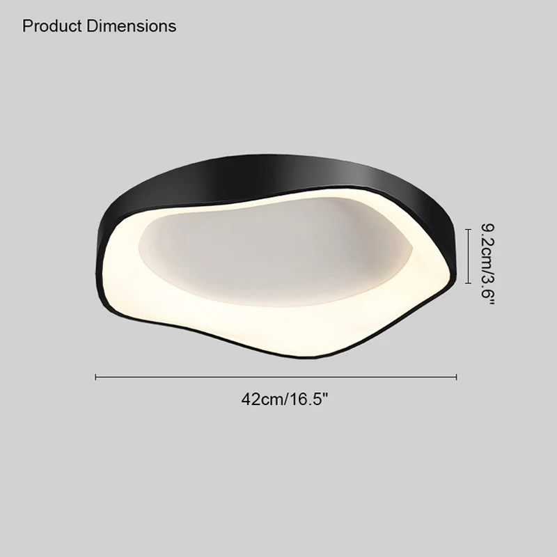 WOMO Wavy Round Ceiling Light-WM1025 - Image 15