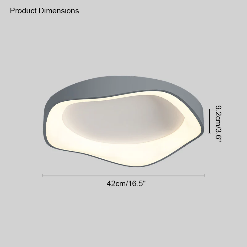 WOMO Wavy Round Ceiling Light-WM1025 - Image 17