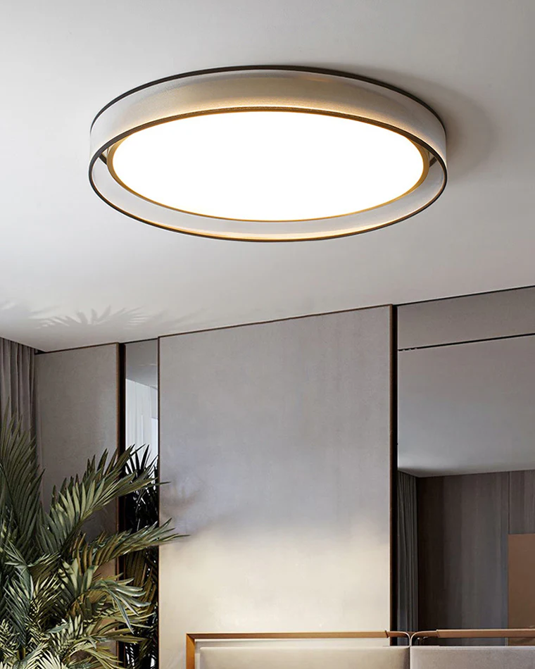 WOMO Fabric Round Ceiling Light-WM1033 - Image 5