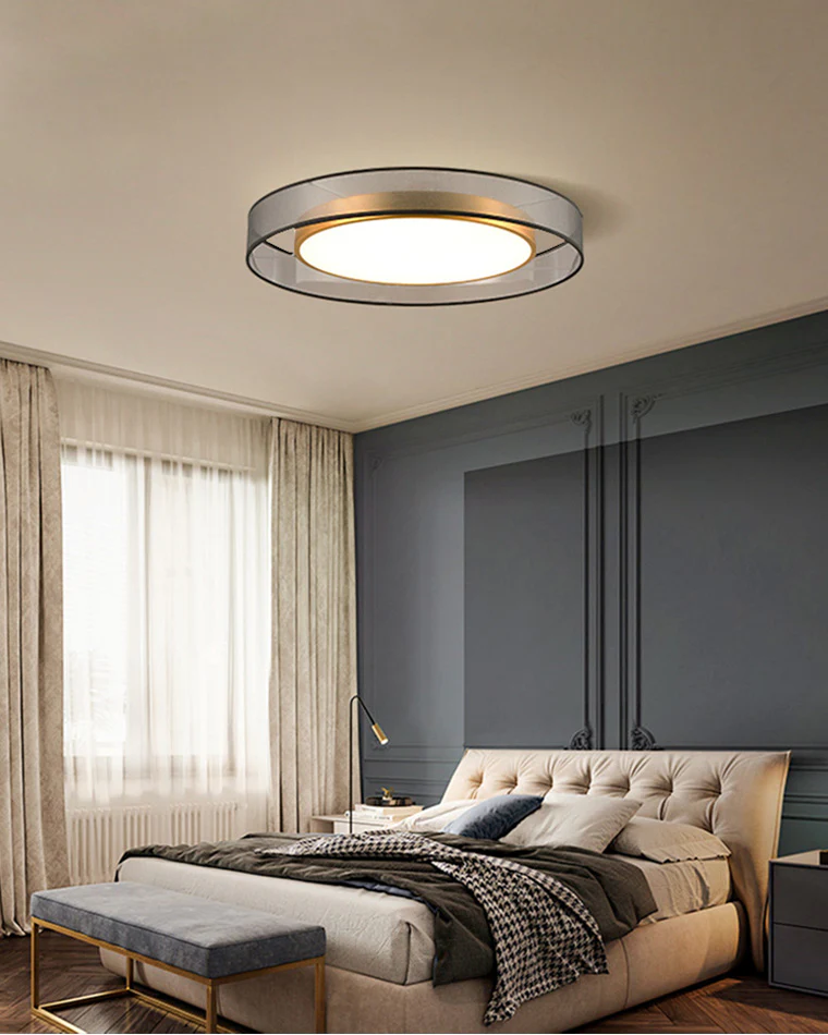 WOMO Fabric Round Ceiling Light-WM1033 - Image 6