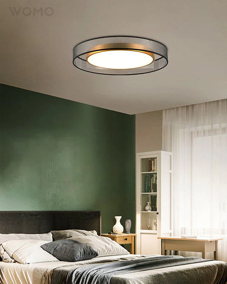WOMO Fabric Round Ceiling Light-WM1033 - Image 9