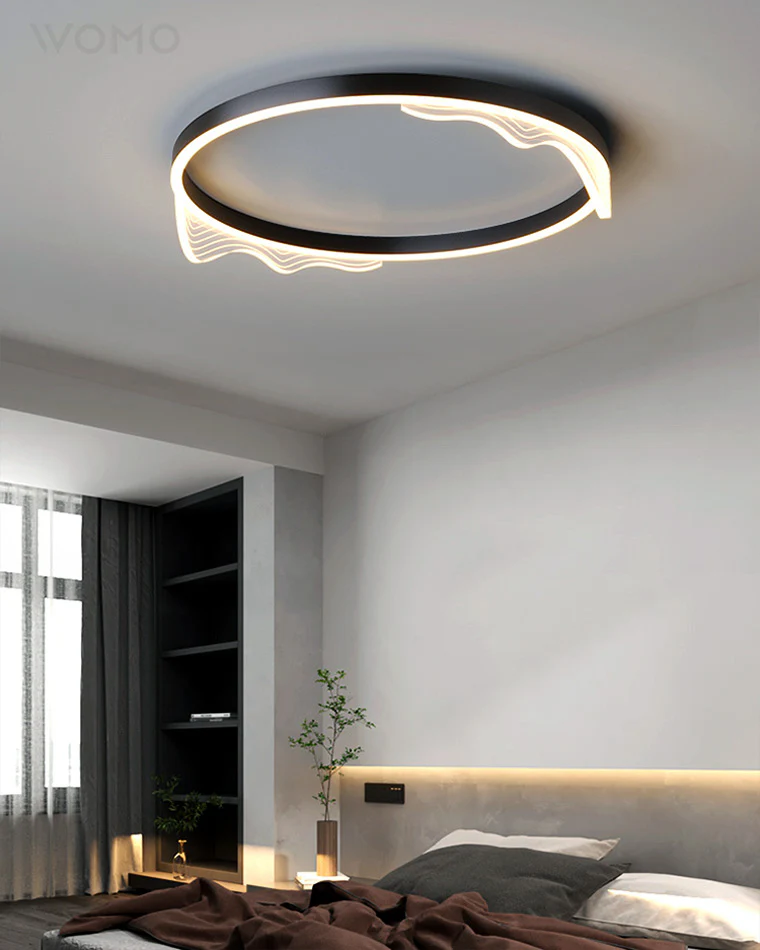 WOMO Wavy Round Integrated Led Ceiling Light-WM1035 - Image 3