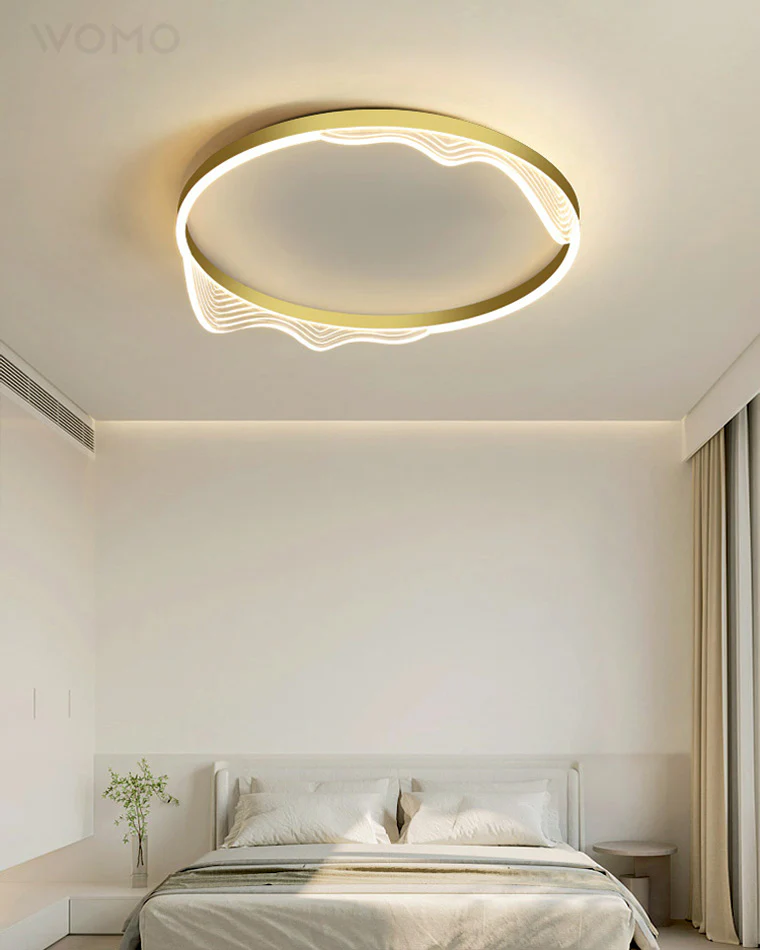 WOMO Wavy Round Integrated Led Ceiling Light-WM1035 - Image 4