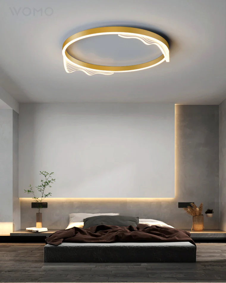 WOMO Wavy Round Integrated Led Ceiling Light-WM1035 - Image 6