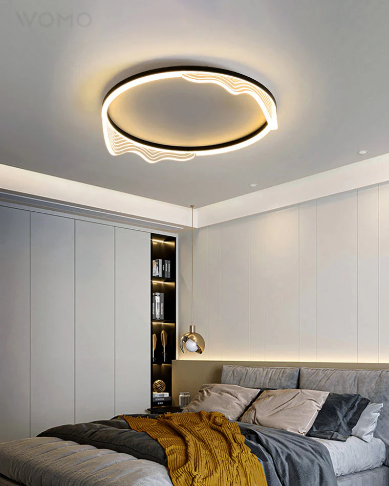 WOMO Wavy Round Integrated Led Ceiling Light-WM1035 - Image 7