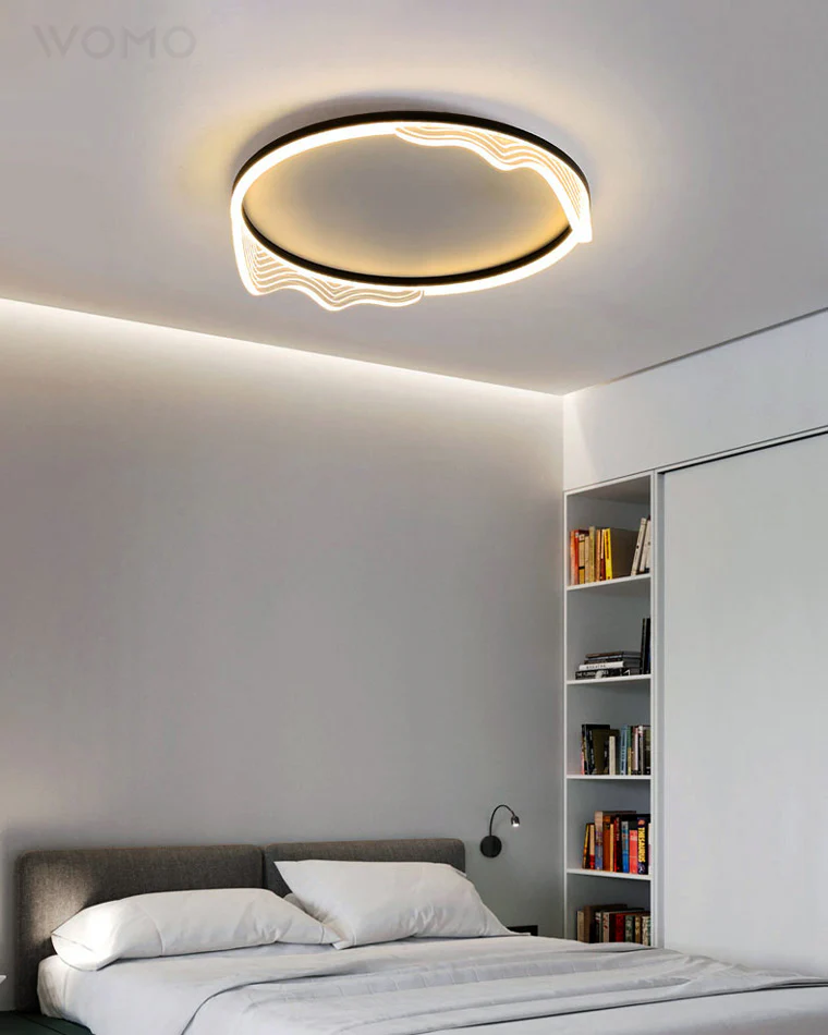 WOMO Wavy Round Integrated Led Ceiling Light-WM1035 - Image 8