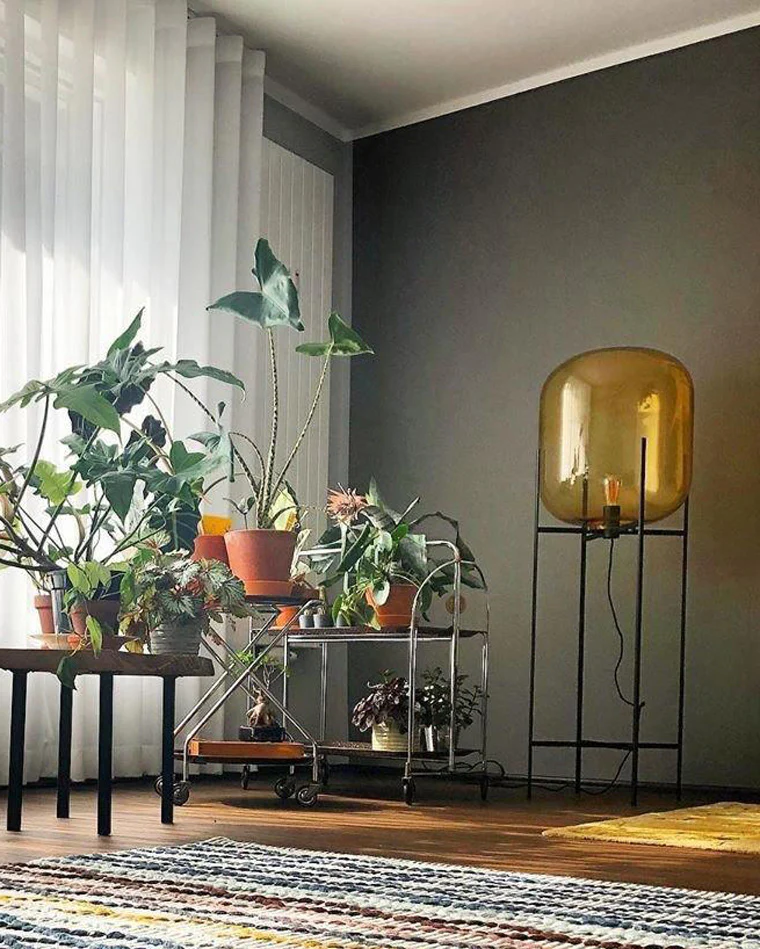 WOMO Smoked Glass Lantern Floor Lamp-WM7015 - Image 36