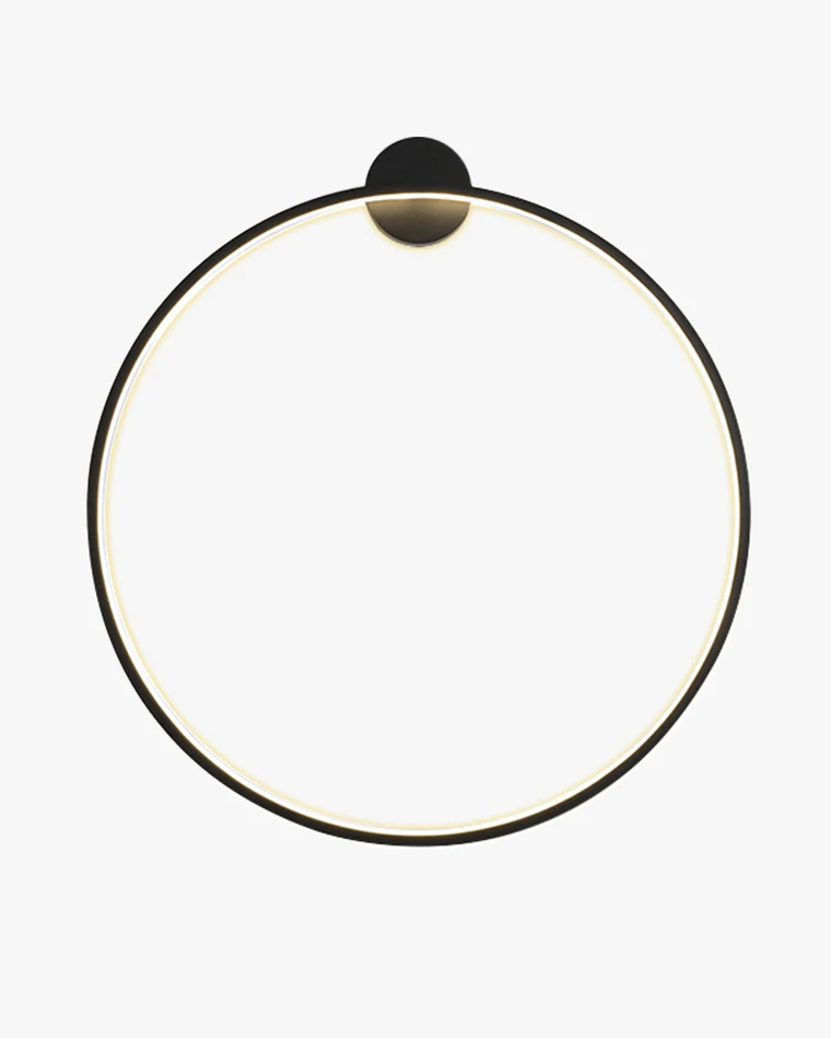 WOMO Large Circular Accent Wall Sconce-WM6040