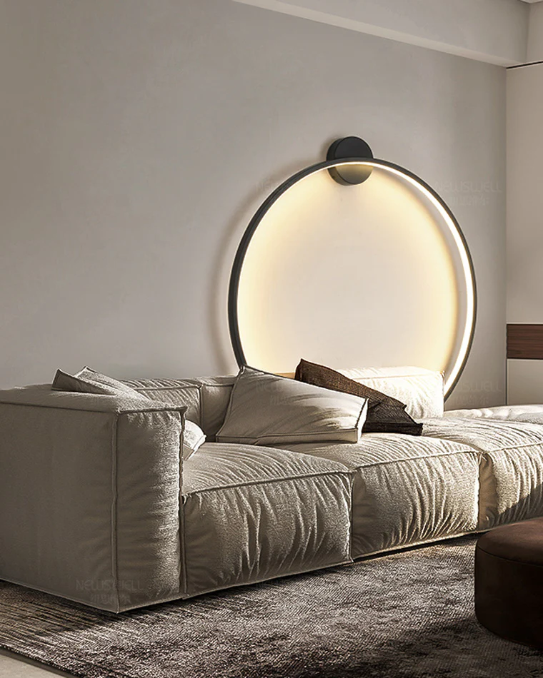 WOMO Large Circular Accent Wall Sconce-WM6040 - Image 10