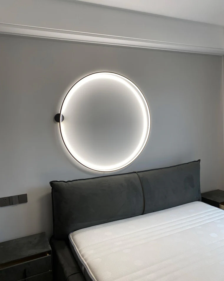 WOMO Large Circular Accent Wall Sconce-WM6040 - Image 14
