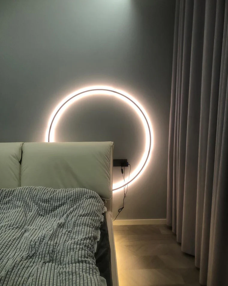 WOMO Large Circular Accent Wall Sconce-WM6040 - Image 16