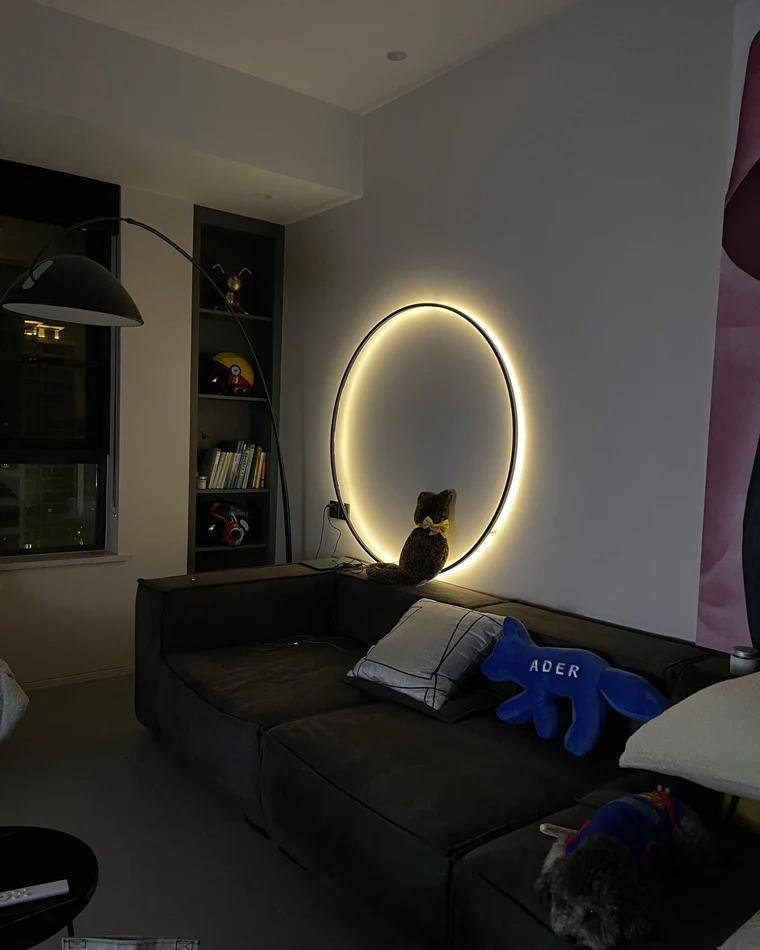 WOMO Large Circular Accent Wall Sconce-WM6040 - Image 18