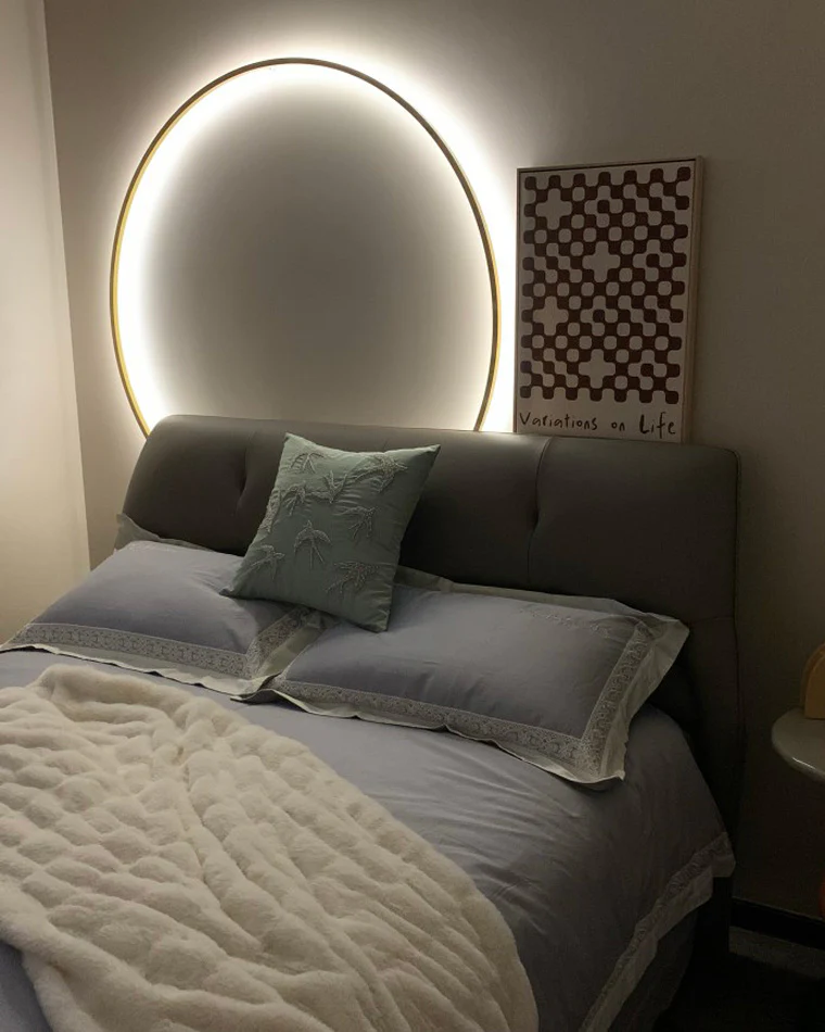 WOMO Large Circular Accent Wall Sconce-WM6040 - Image 19