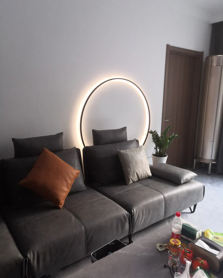 WOMO Large Circular Accent Wall Sconce-WM6040 - Image 20