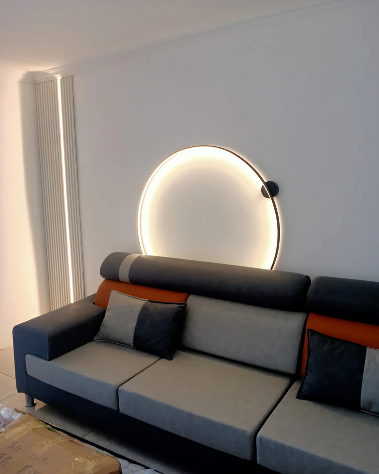 WOMO Large Circular Accent Wall Sconce-WM6040 - Image 25