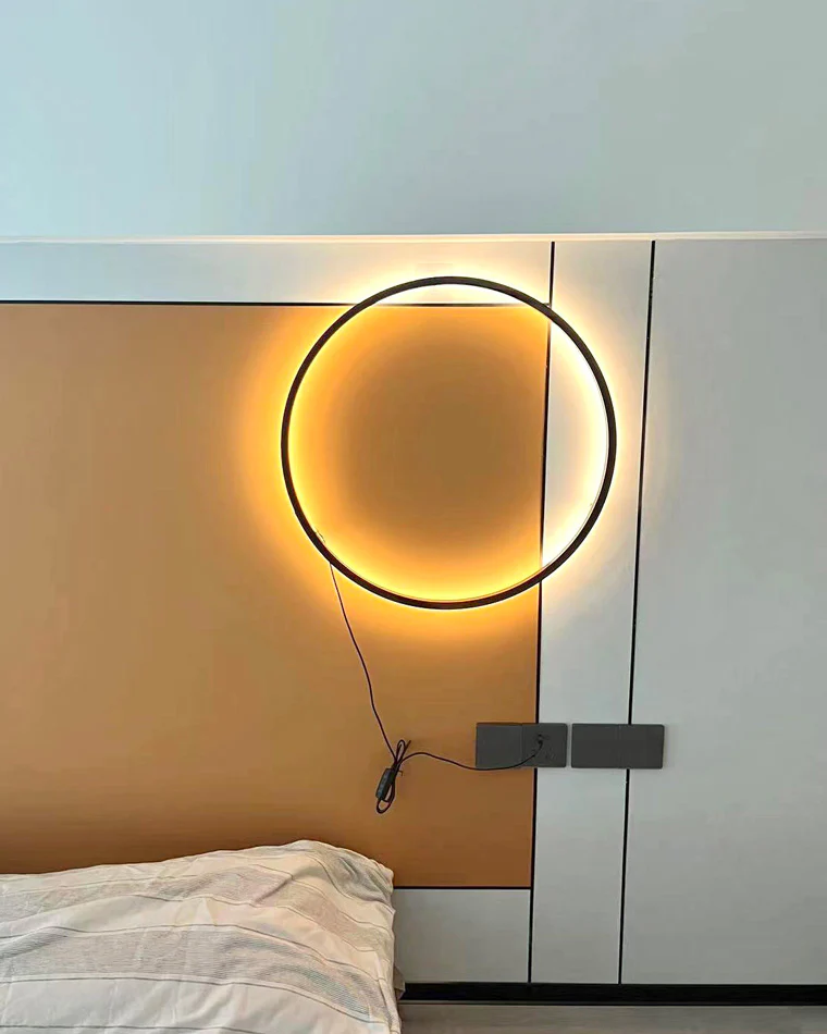 WOMO Large Circular Accent Wall Sconce-WM6040 - Image 26