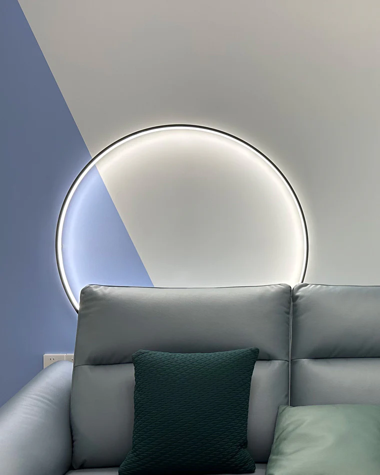 WOMO Large Circular Accent Wall Sconce-WM6040 - Image 27
